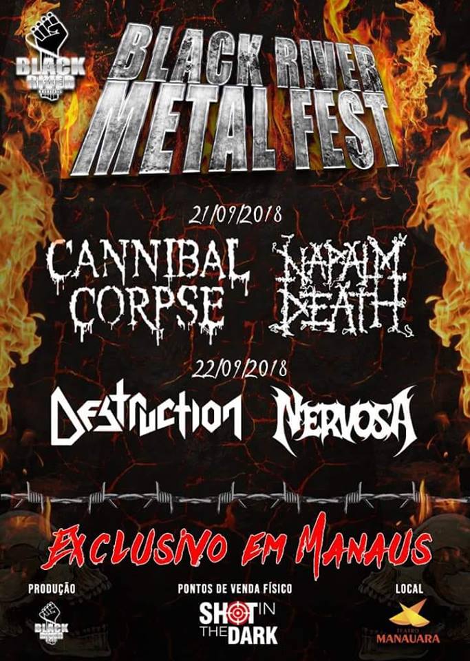 Black River Metal Fest Teatro Manauara